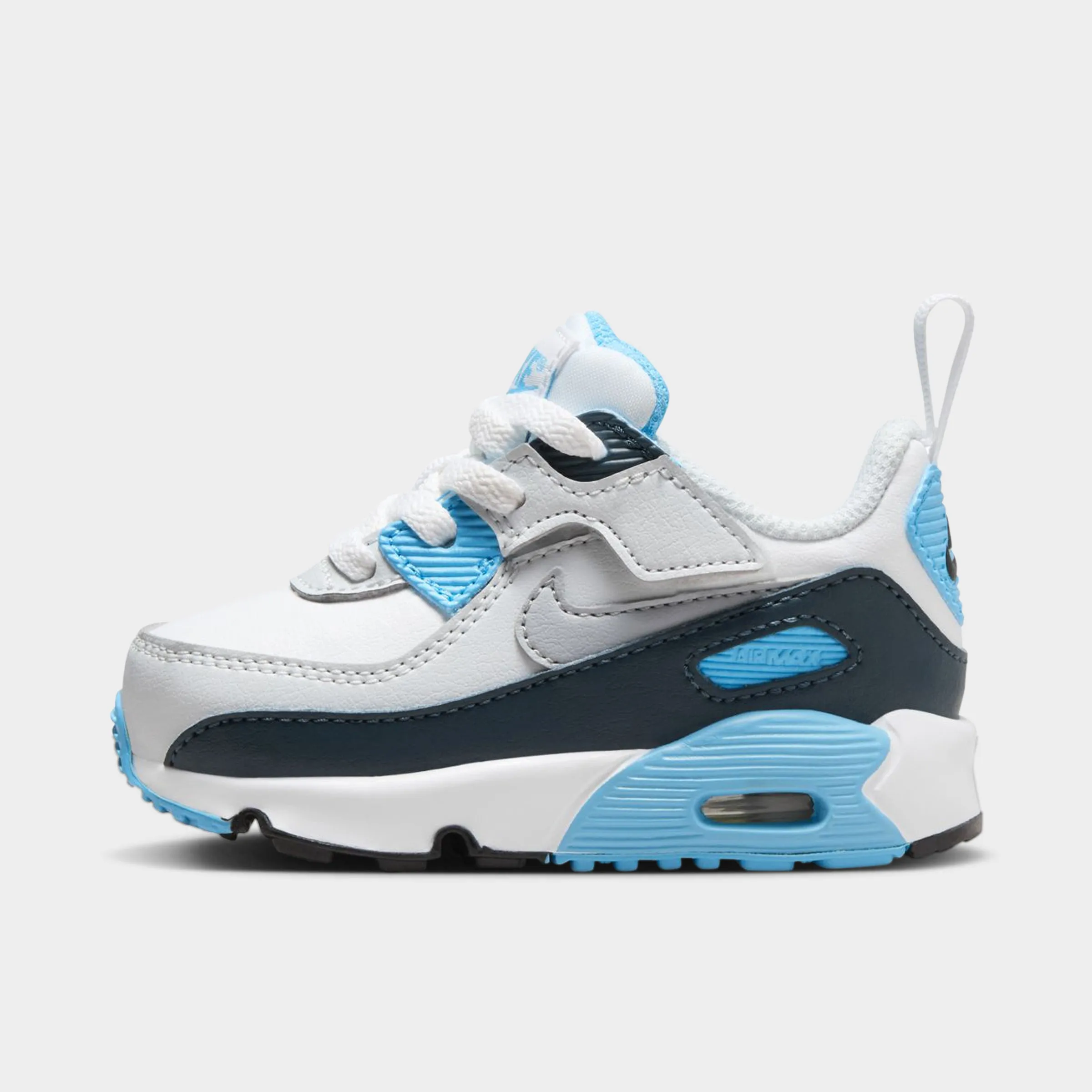 Nike Air Max 90 EasyOn White / Wolf Grey - Baltic Blue