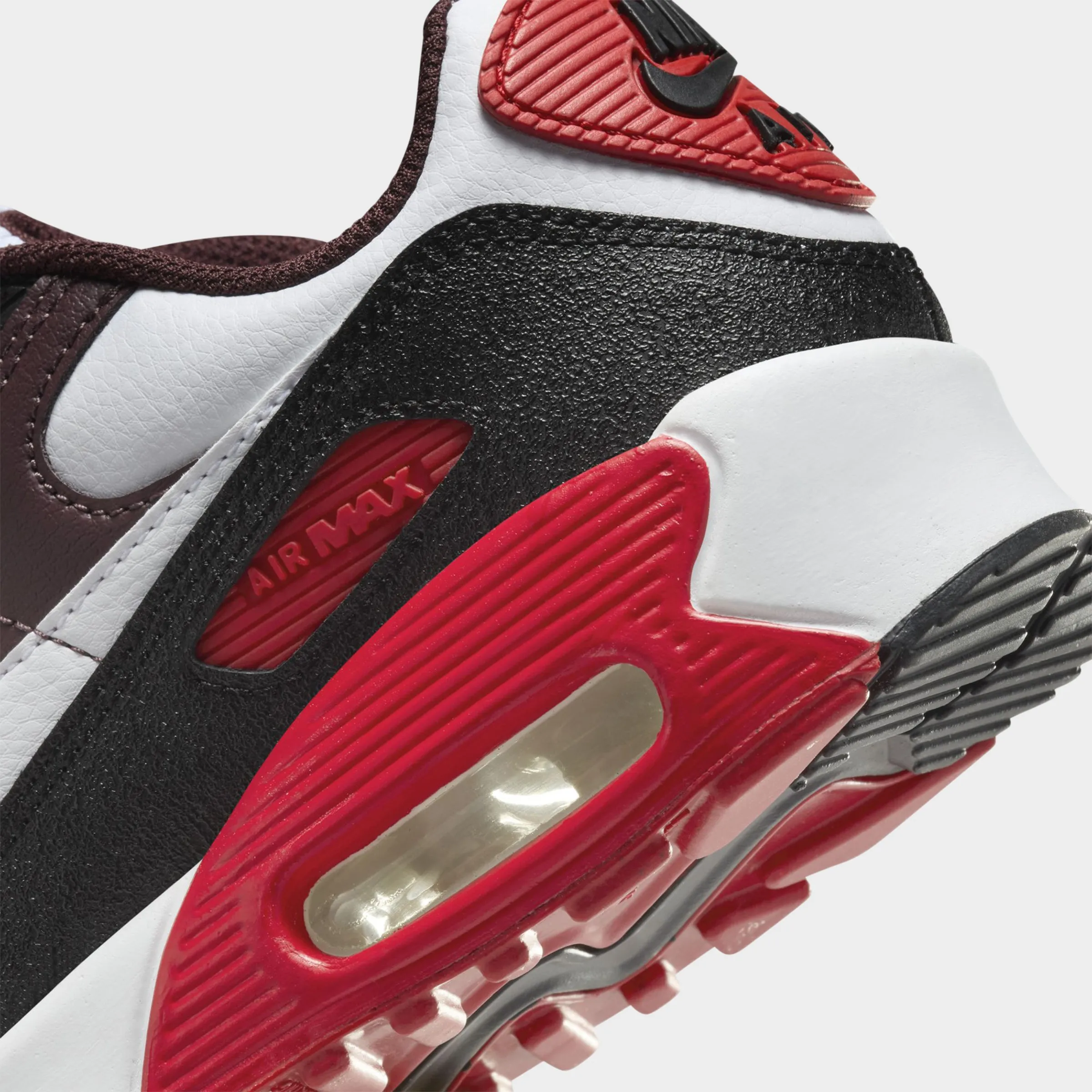 Nike Air Max 90 GS Burgundy Crush / White - Black