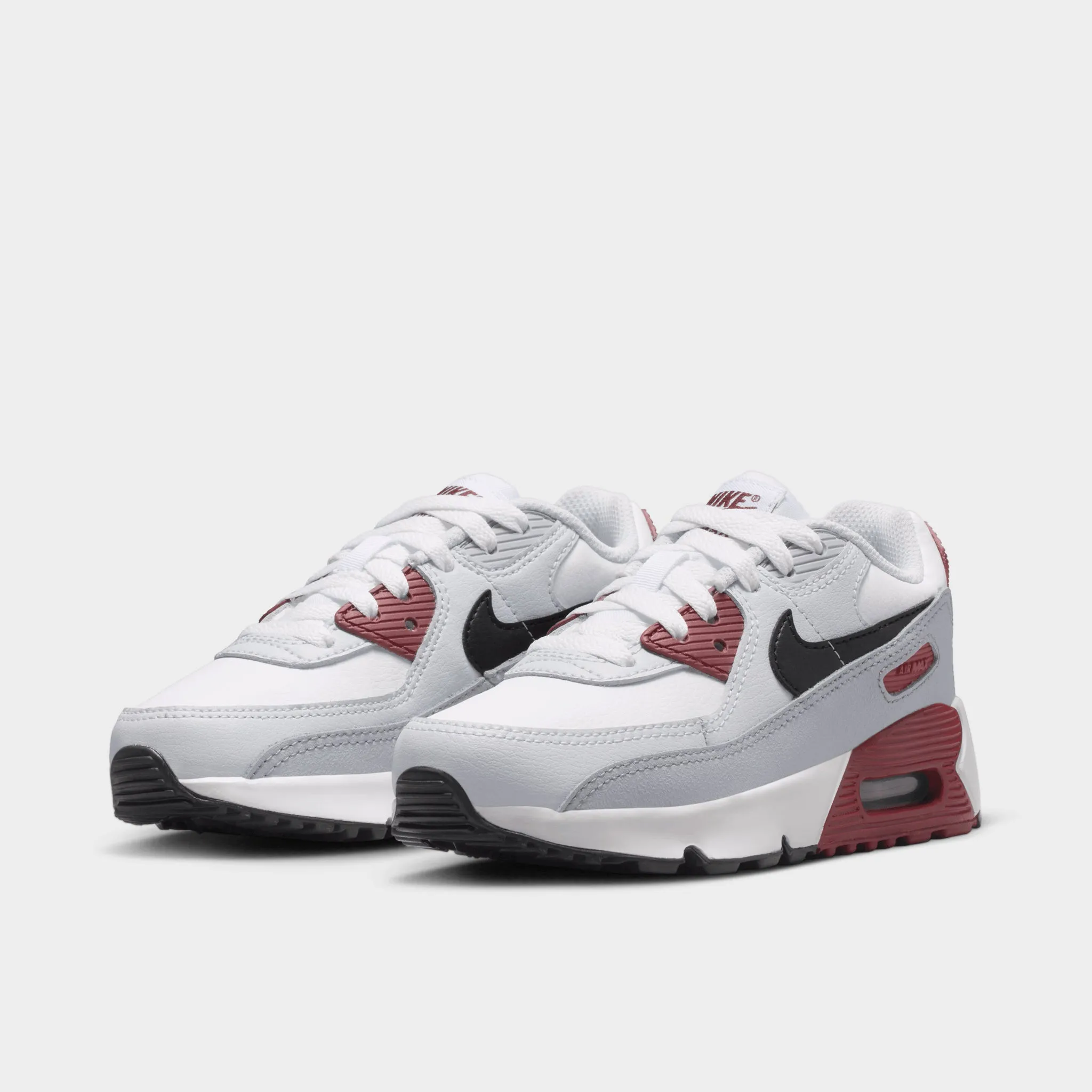 Nike Air Max 90 LTR PS White / Black - Dark Team Red