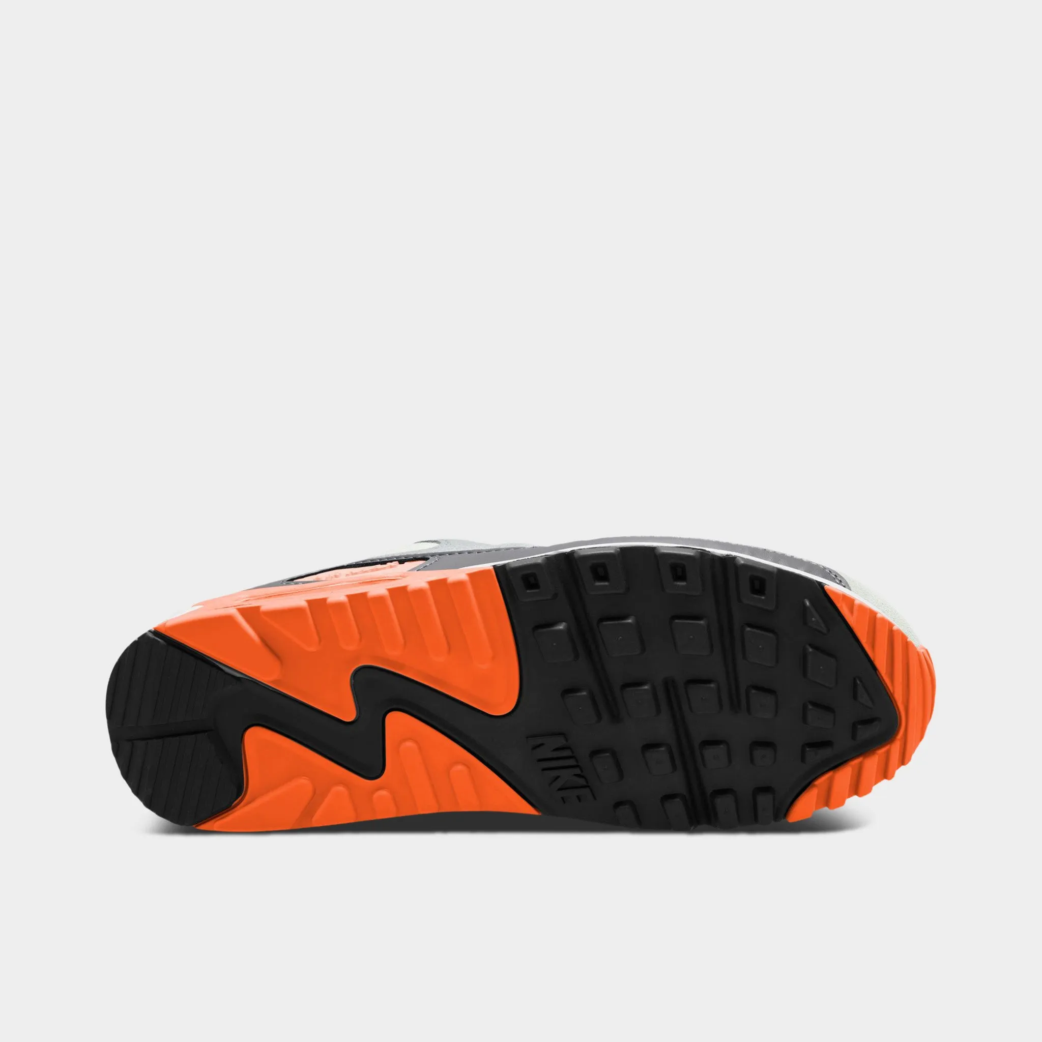 Nike Air Max 90 Summit White / Smoke Grey - Safety Orange