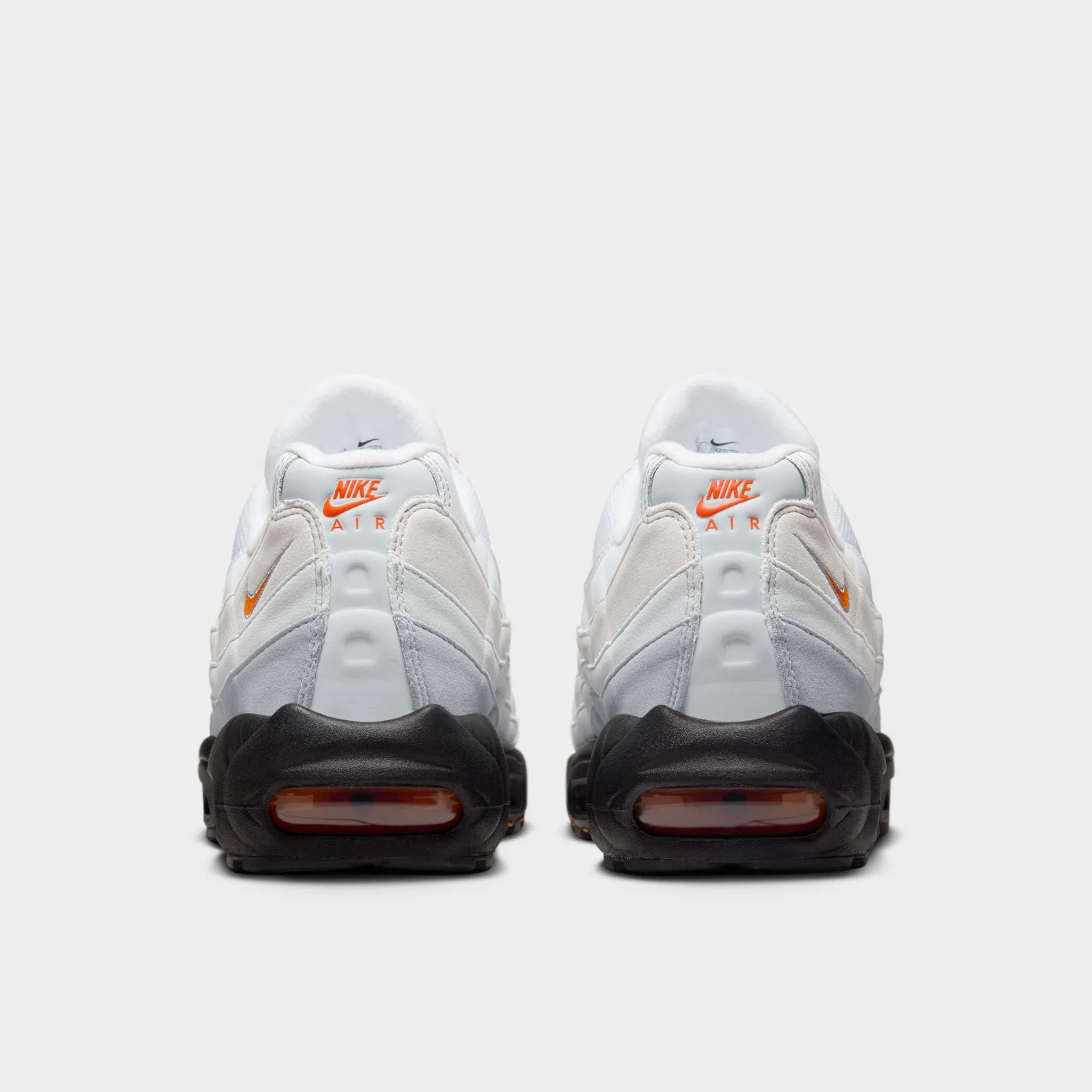 Nike Air Max 95 Wolf Grey / Safety Orange - Pure Platinum