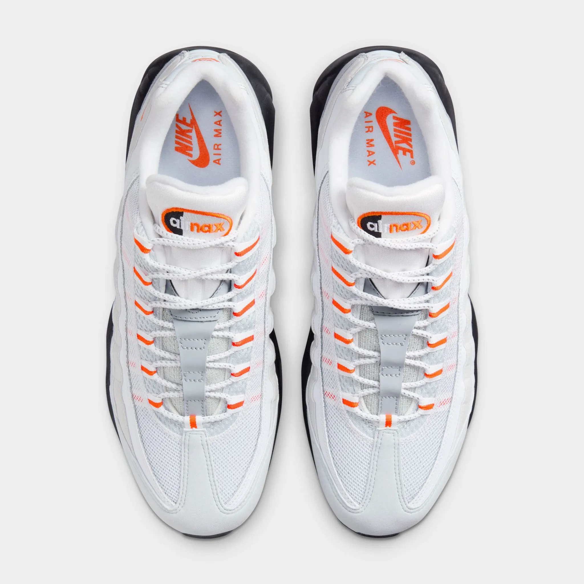 Nike Air Max 95 Wolf Grey / Safety Orange - Pure Platinum