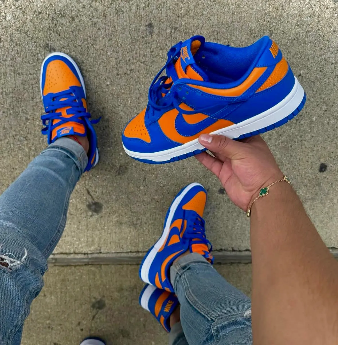 NIKE DUNK LOW KNICKS