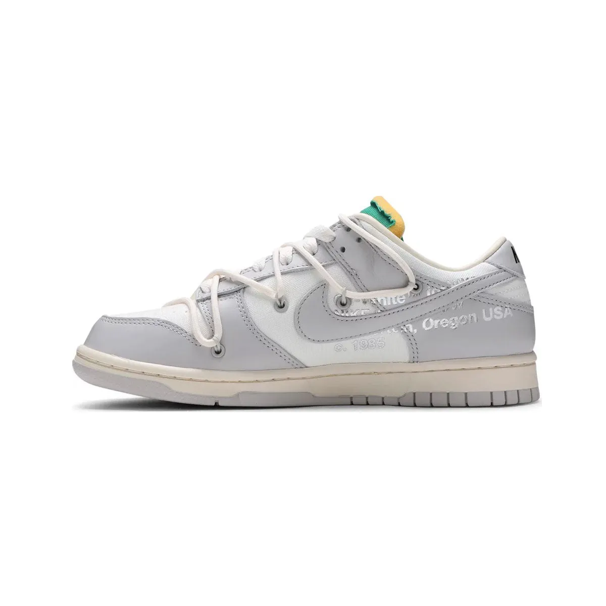 Nike Dunk Low Off-White Lot 25 of 50 Sail Neutral Grey