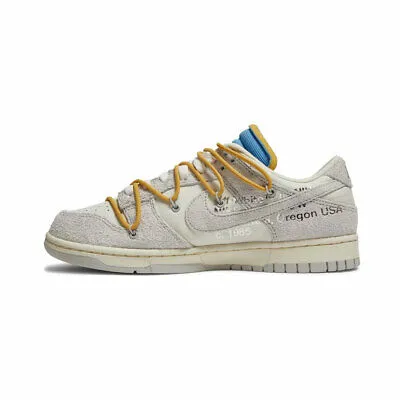 Nike Dunk Low Off-White Lot 34 of 50 Sail Neutral Light Ginger