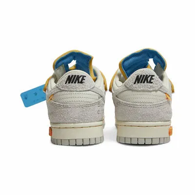 Nike Dunk Low Off-White Lot 34 of 50 Sail Neutral Light Ginger