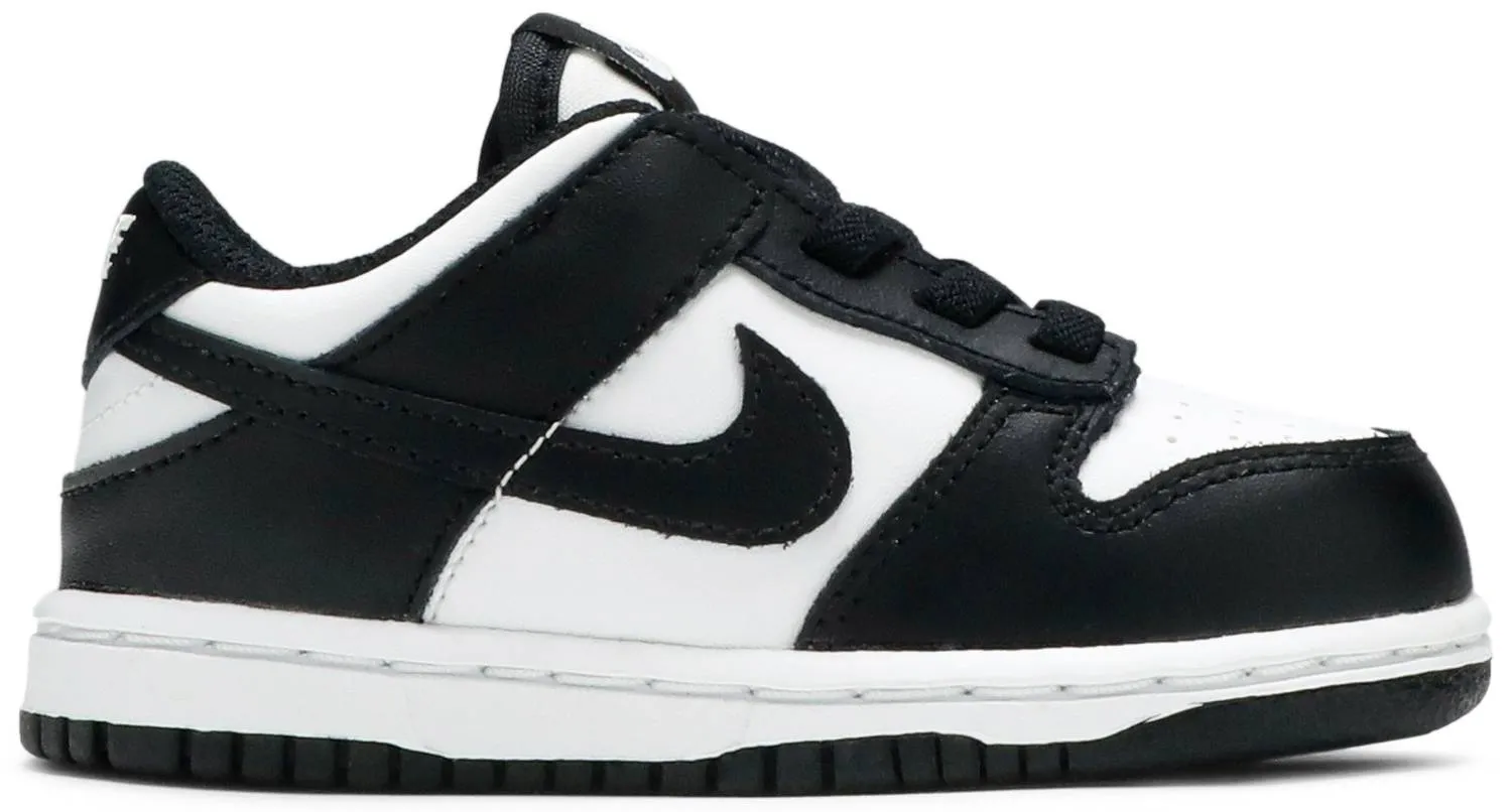 Nike Dunk Low Retro White Black (TD) Toddler