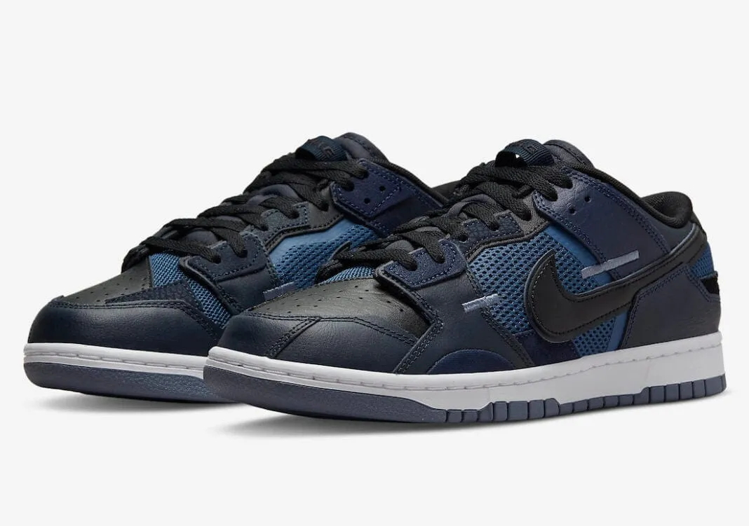 Nike Dunk Low Scrap Black Navy