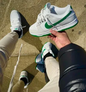 NIKE DUNK LOW WHITE GREY GREEN