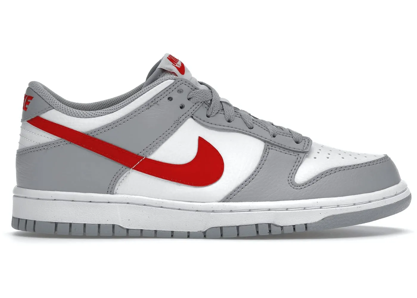 Nike Dunk Low White Grey Red (GS)