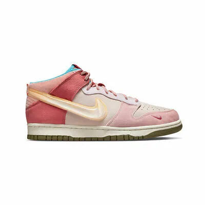 Nike Dunk Mid x Social Status Free Lunch 'Strawberry Milk'