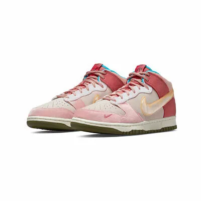 Nike Dunk Mid x Social Status Free Lunch 'Strawberry Milk'