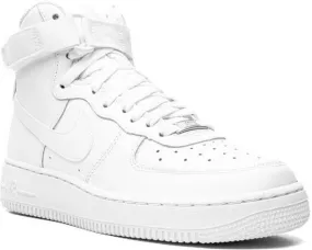 Nike Kids Air Force 1 High LE Triple White sneakers