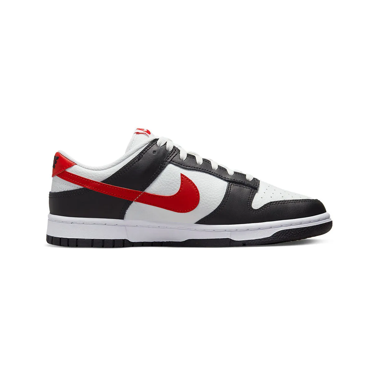 Nike Men's Dunk Low Retro Red Swoosh Panda