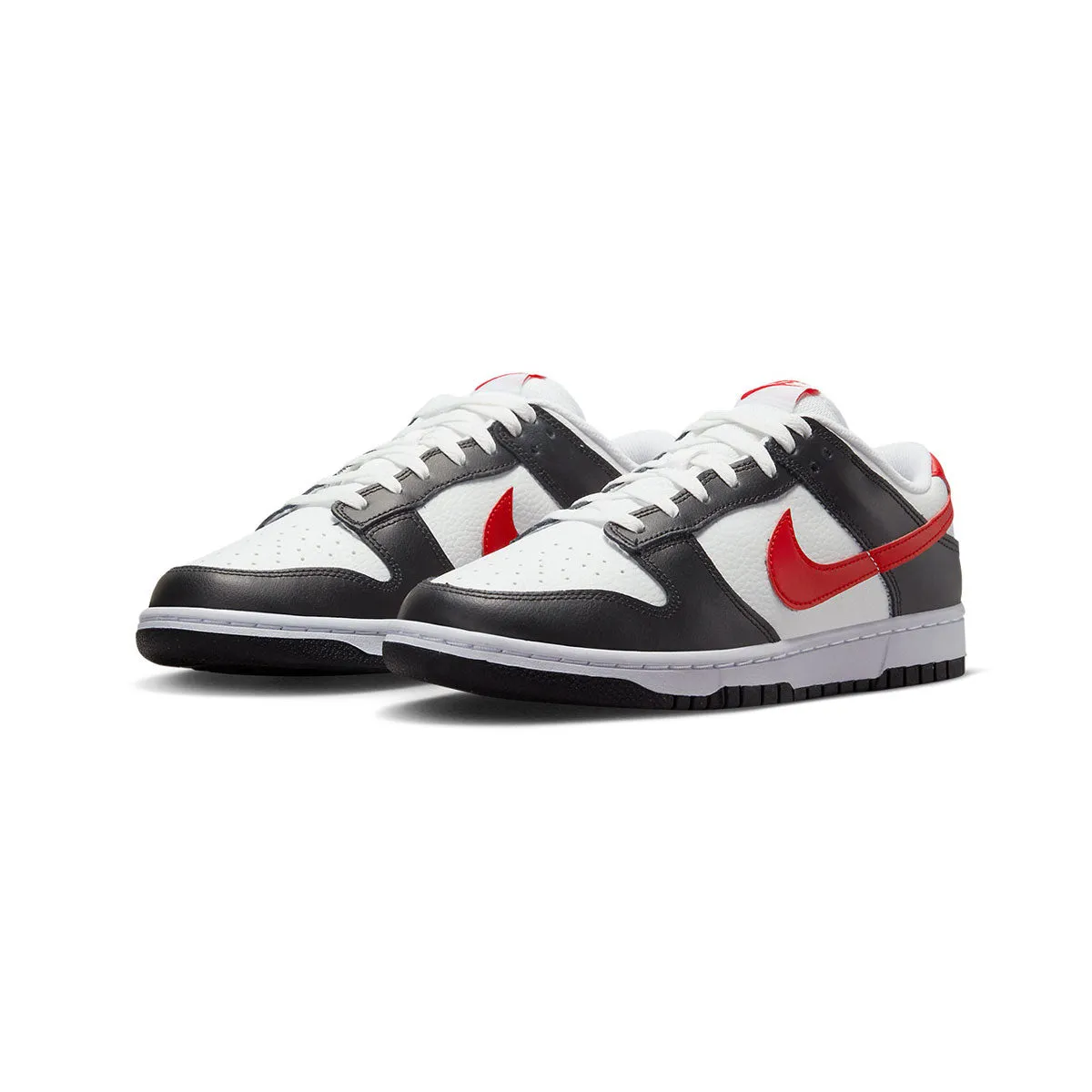 Nike Men's Dunk Low Retro Red Swoosh Panda