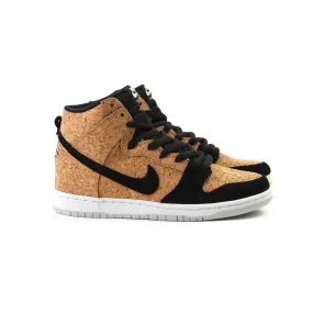 Nike SB Dunk High Premium Cork (Black/Black-Hazelnut)