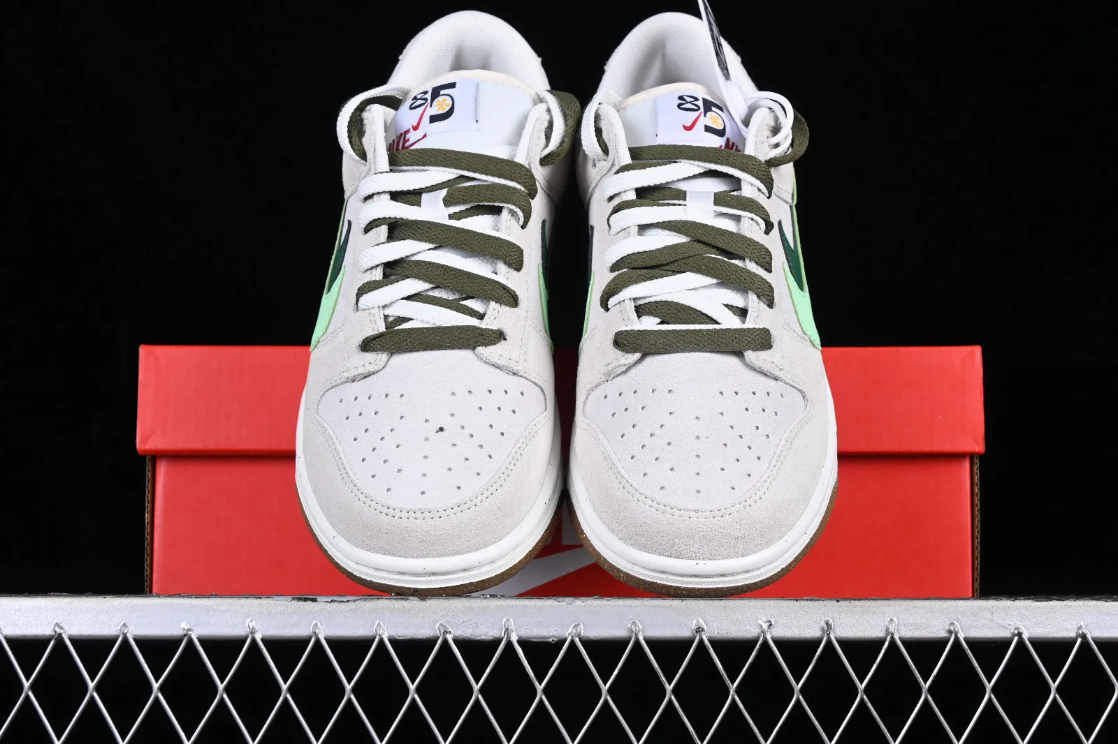 Nike SB Dunk Low 85 Grey Green Black DO9457-141