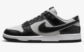 Nike SB Dunk Low Chenille Swoosh Black Grey DQ7683-001