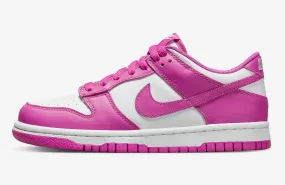 Nike SB Dunk Low GS Active Fuchsia White FJ0704-100