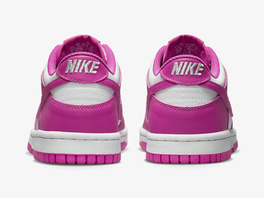 Nike SB Dunk Low GS Active Fuchsia White FJ0704-100