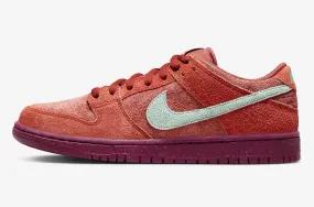 Nike SB Dunk Low Mystic Red Emerald Rise Rugged Orange Rosewood DV5429-601