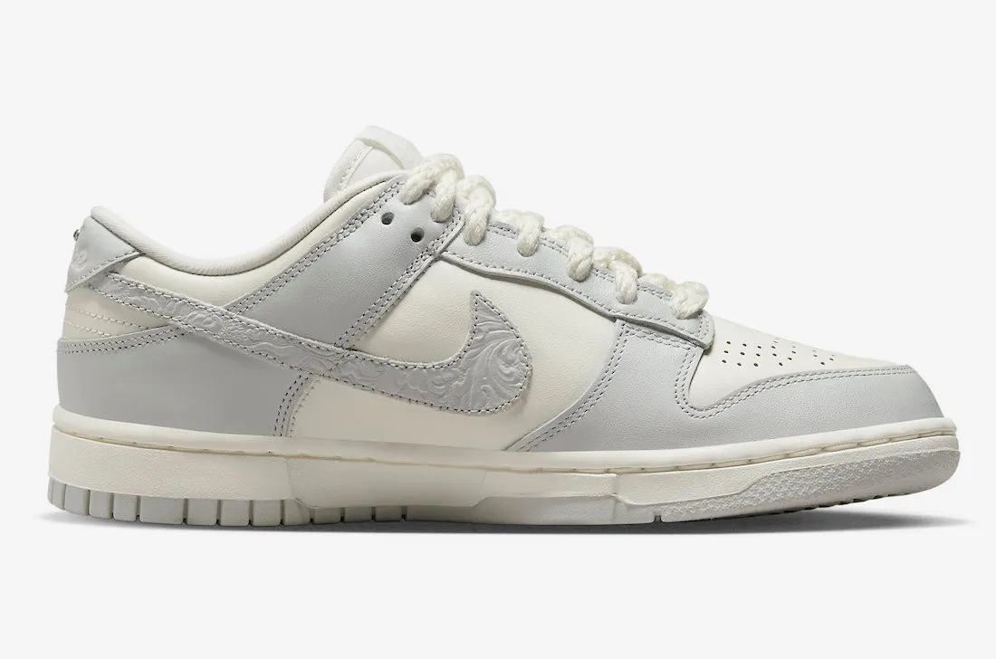 Nike SB Dunk Low Needlework Sail Aura Neutral Grey FJ4553-133