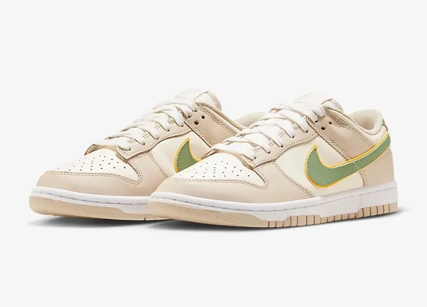 Nike SB Dunk Low Pale Ivory Oil Green FQ6869-131