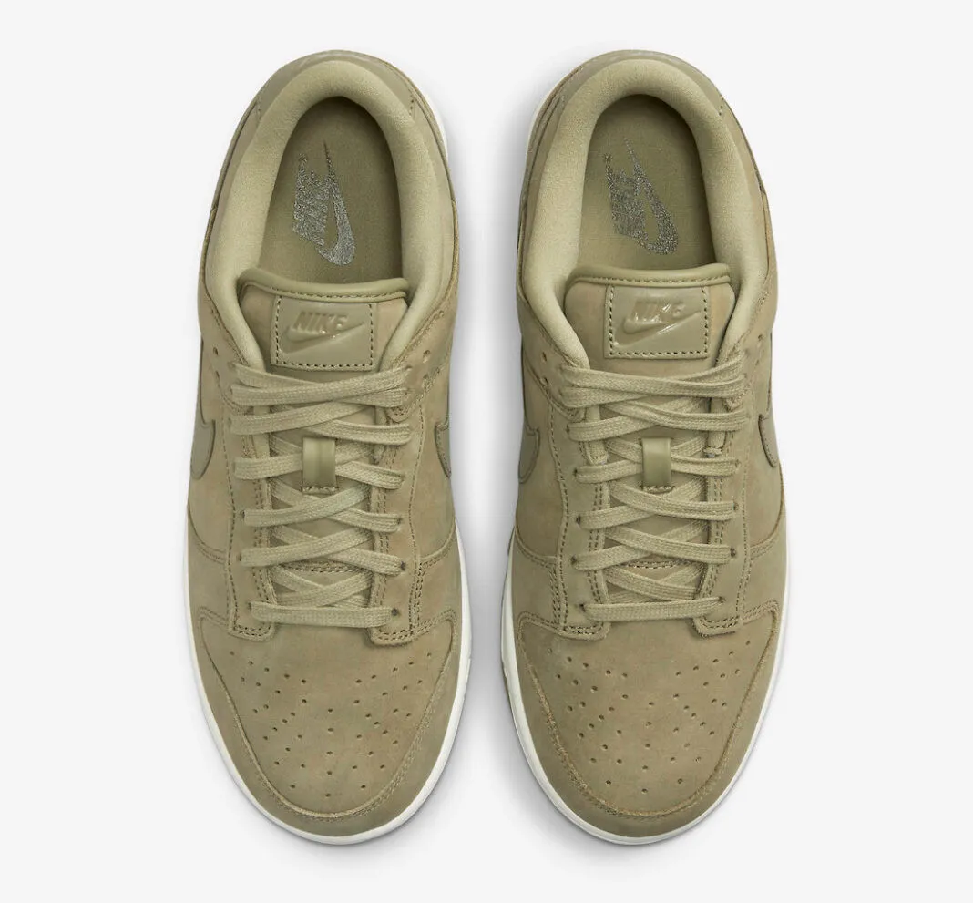 Nike SB Dunk Low Premium Neutral Olive White Sail DV7415-200