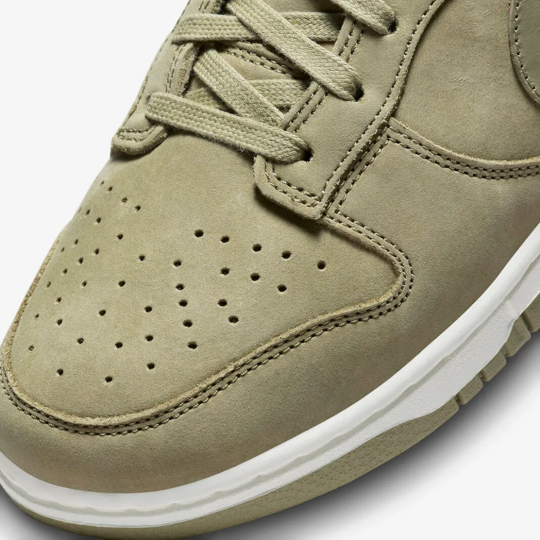 Nike SB Dunk Low Premium Neutral Olive White Sail DV7415-200