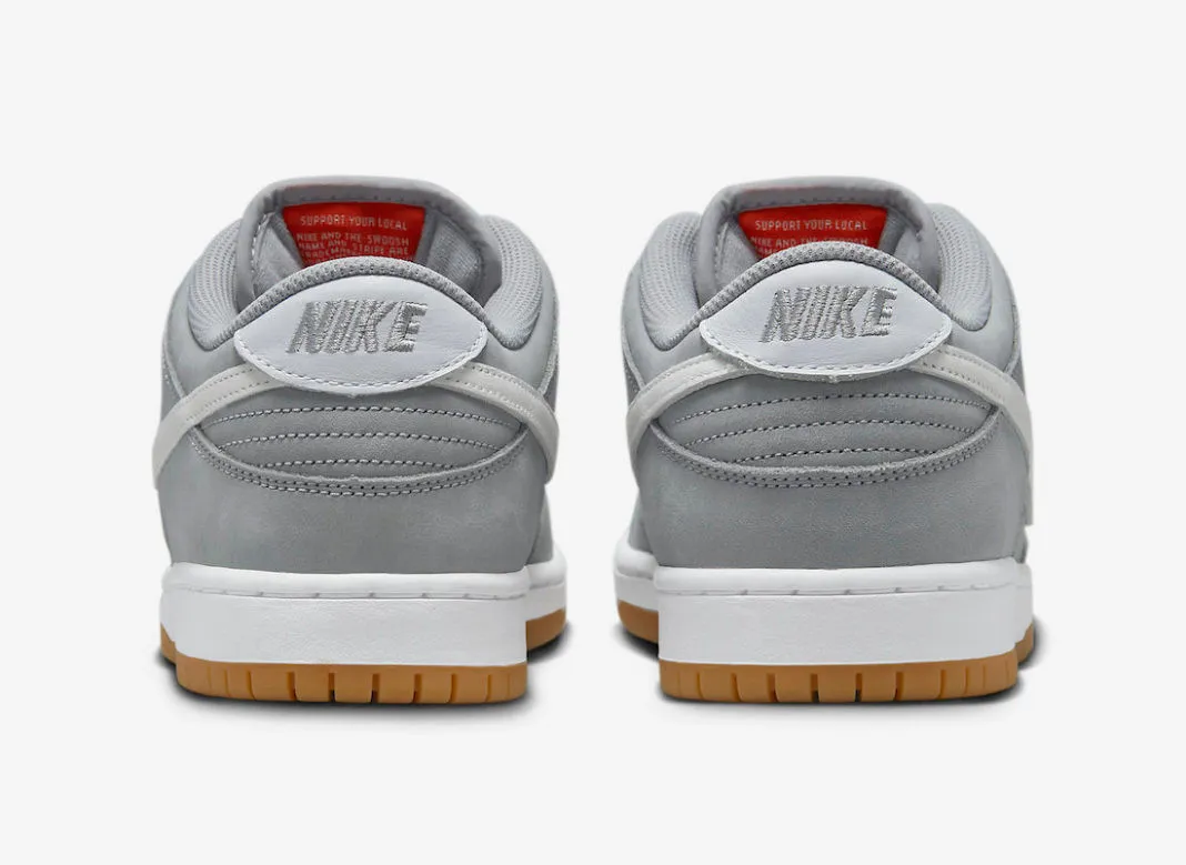 Nike SB Dunk Low Pro ISO Orange Label Wolf Grey Gum DV5464-001