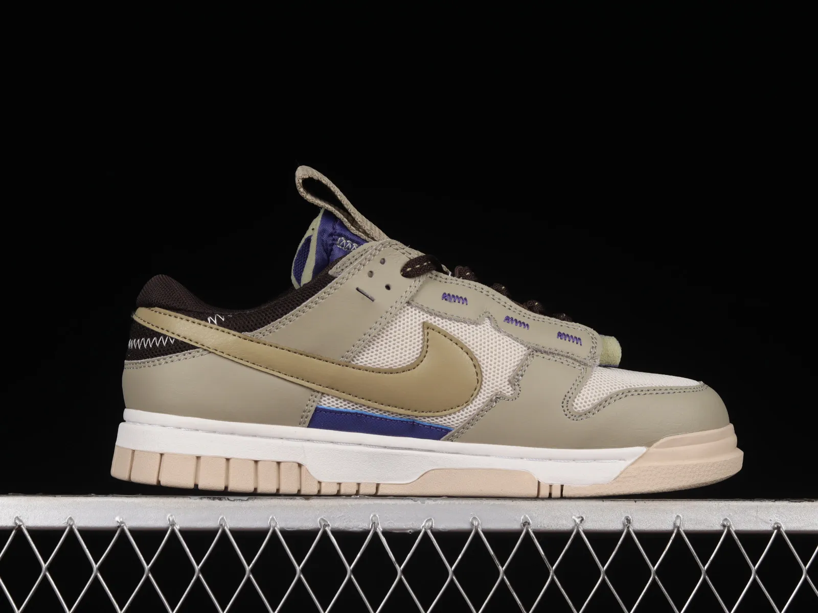 Nike SB Dunk Low Remastered Medium Olive Dark Purple DV0821-300