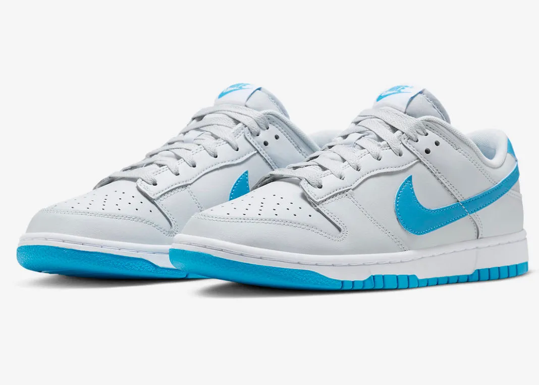 Nike SB Dunk Low Retro Pure Platinum Blue Lightning White DV0831-001