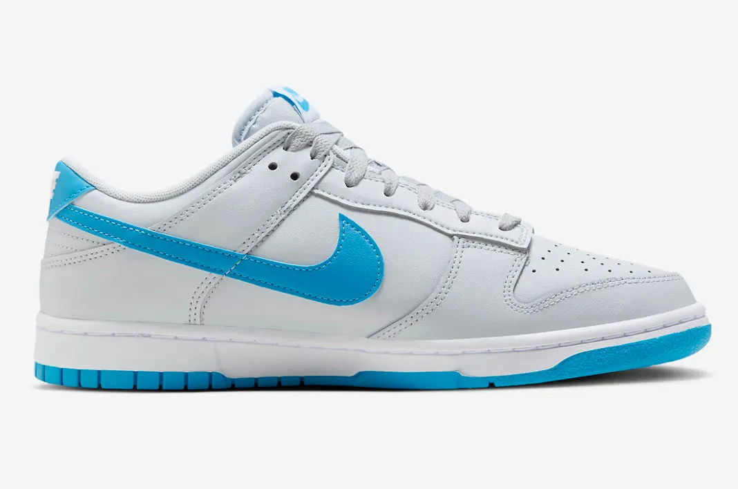 Nike SB Dunk Low Retro Pure Platinum Blue Lightning White DV0831-001