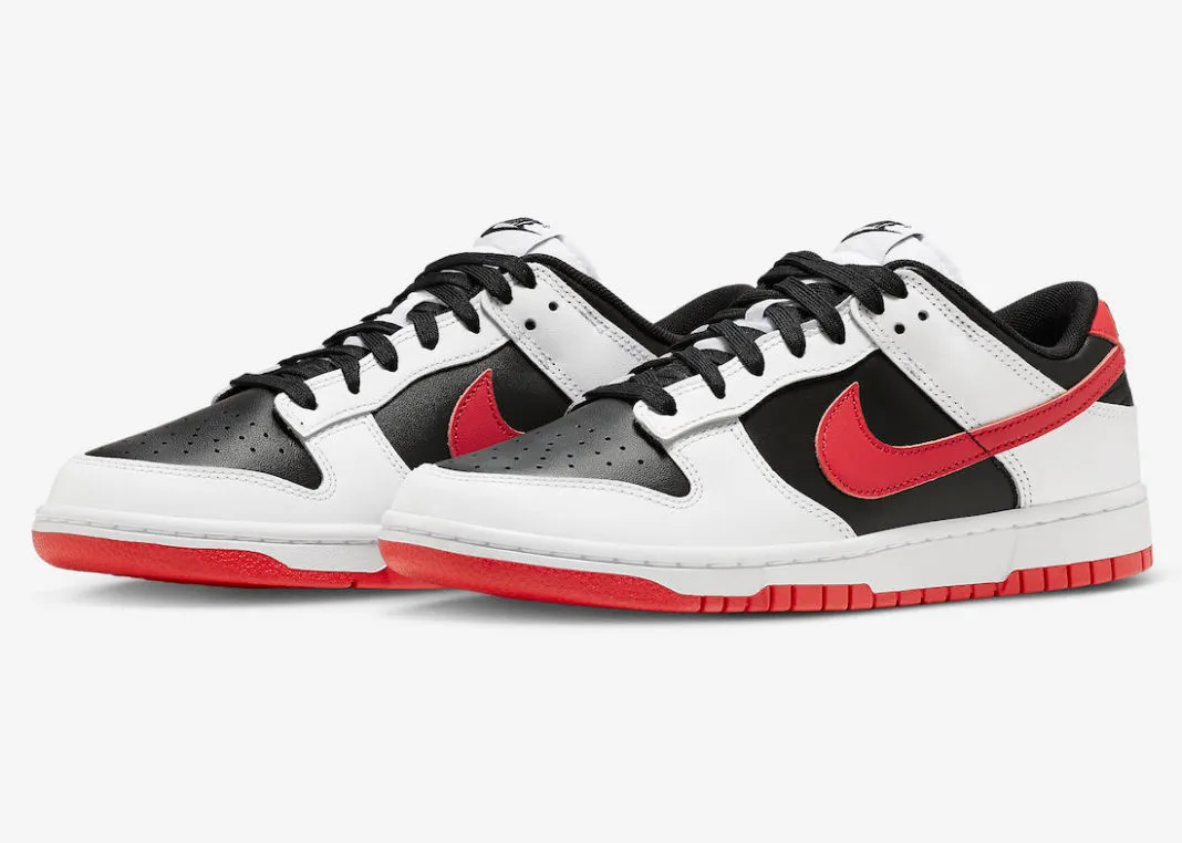 Nike SB Dunk Low Retro White Black University Red FD9762-061