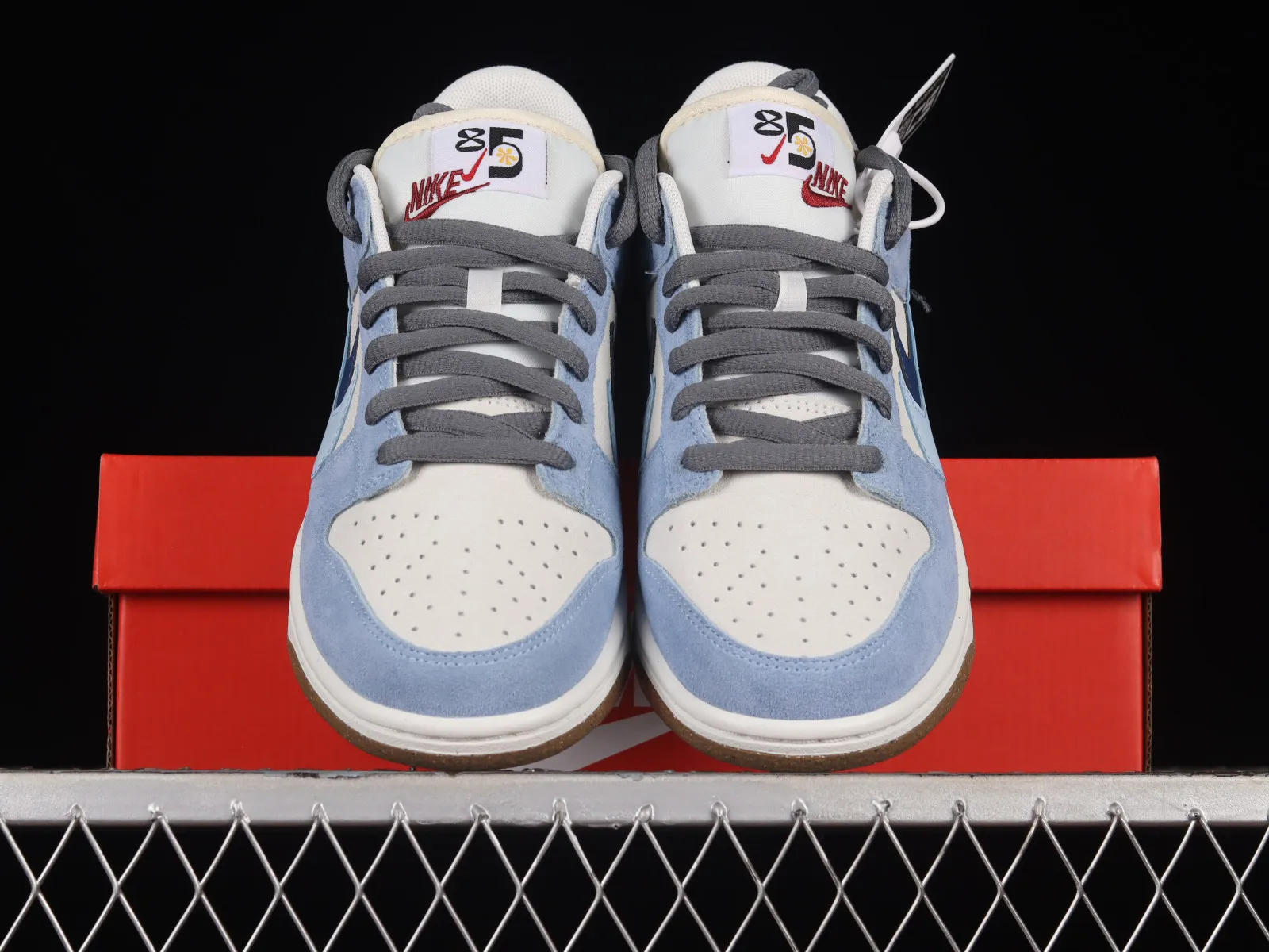 Nike SB Dunk Low SE 85 Coconut Milk Blue Dark Grey DO9457-119