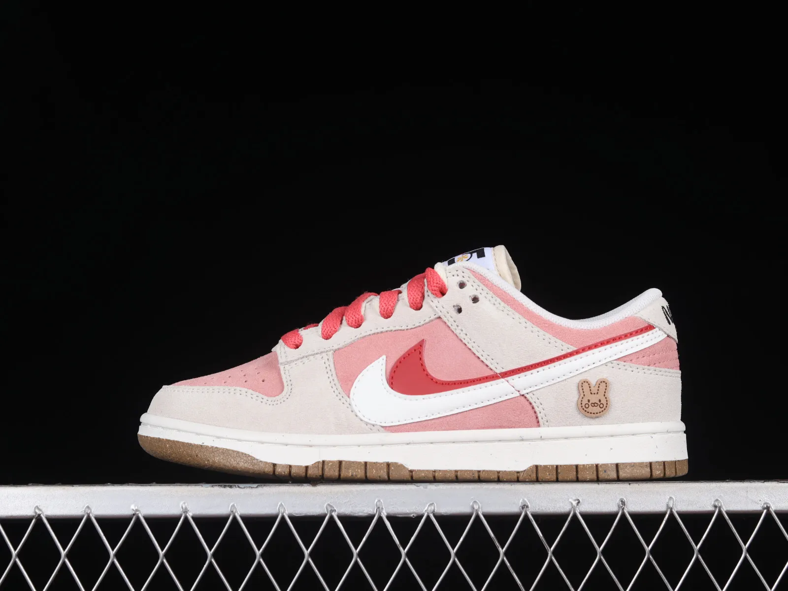 Nike SB Dunk Low SE 85 Double Swoosh Sail Red Pink DO9457-117