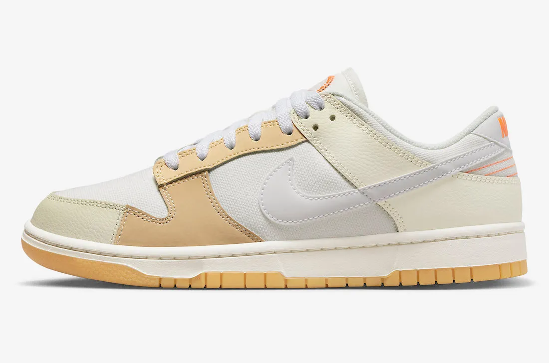 Nike SB Dunk Low SE Patchwork If Lost Return To Sail White Sanddrift FJ5475-100