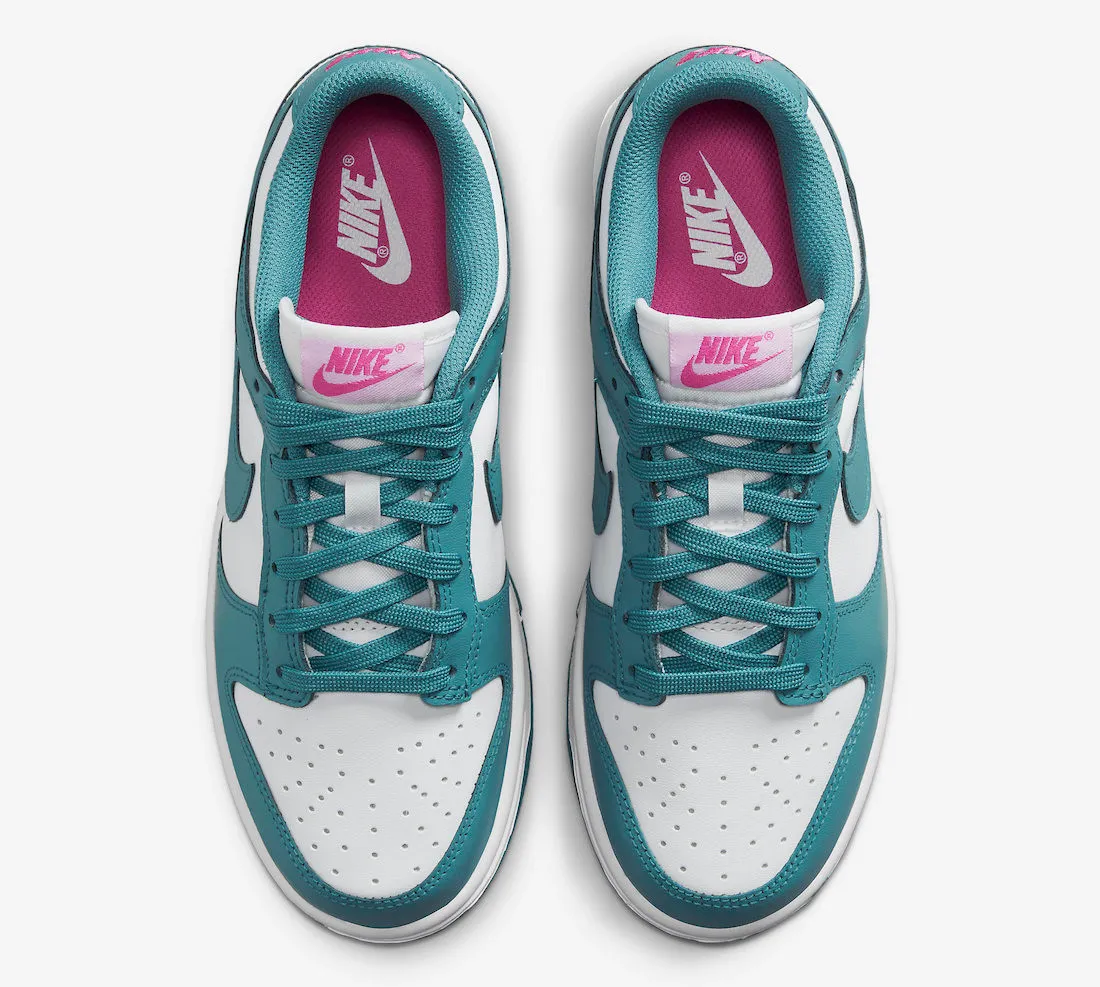 Nike SB Dunk Low South Beach Emerald Green White Red FJ0739-100