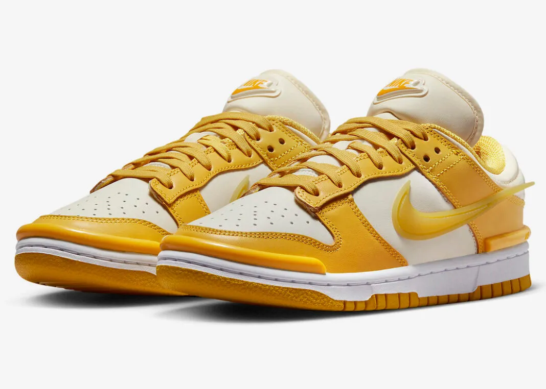 Nike SB Dunk Low Twist Vivid Sulfur Coconut Milk White DZ2794-100