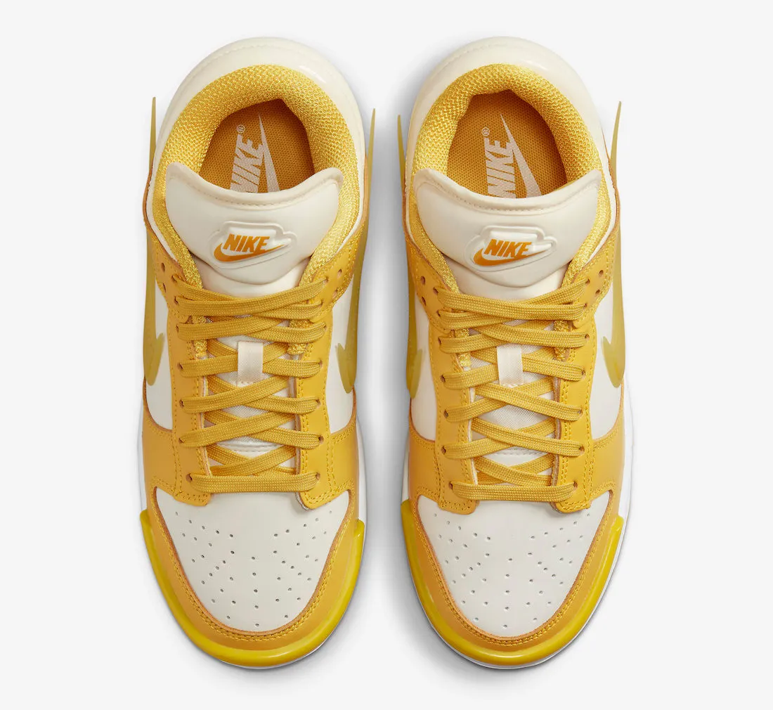 Nike SB Dunk Low Twist Vivid Sulfur Coconut Milk White DZ2794-100