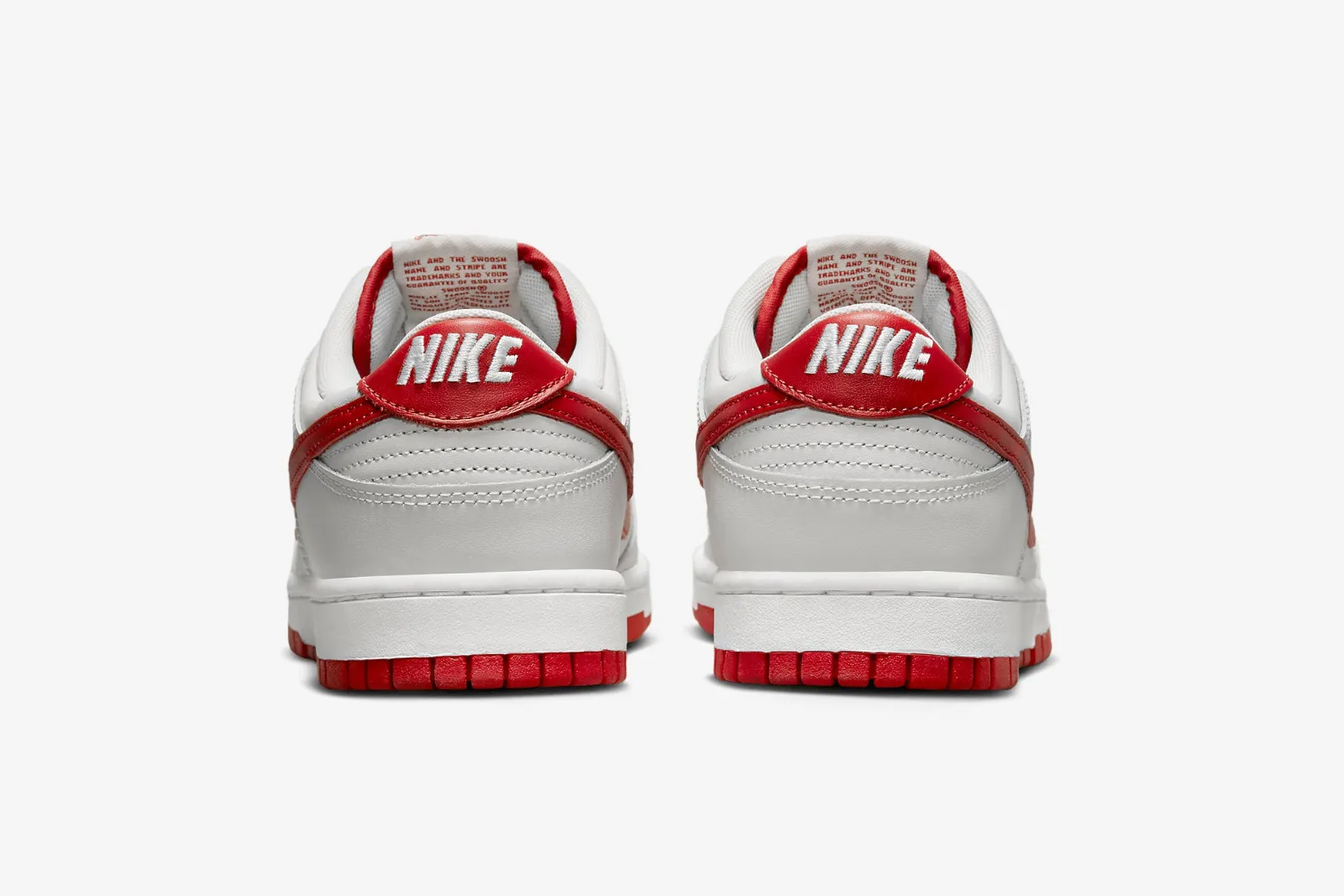 Nike SB Dunk Low Vast Grey Varsity Red White FJ0832-011