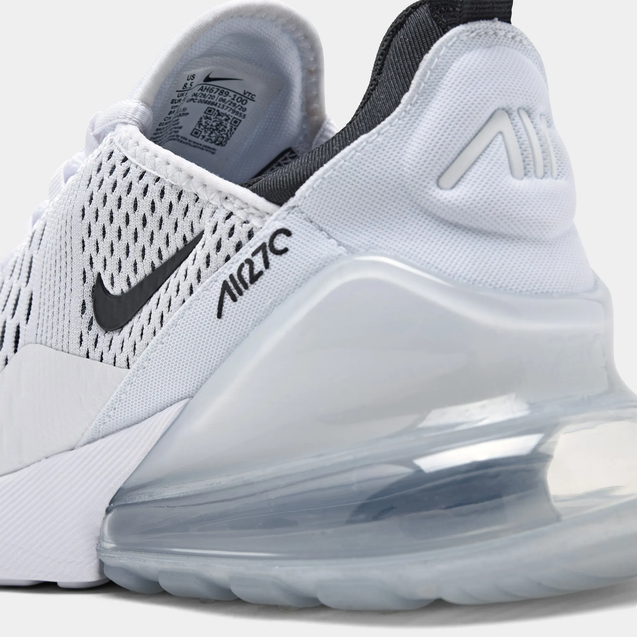 Nike Women's Air Max 270 White / Black - White