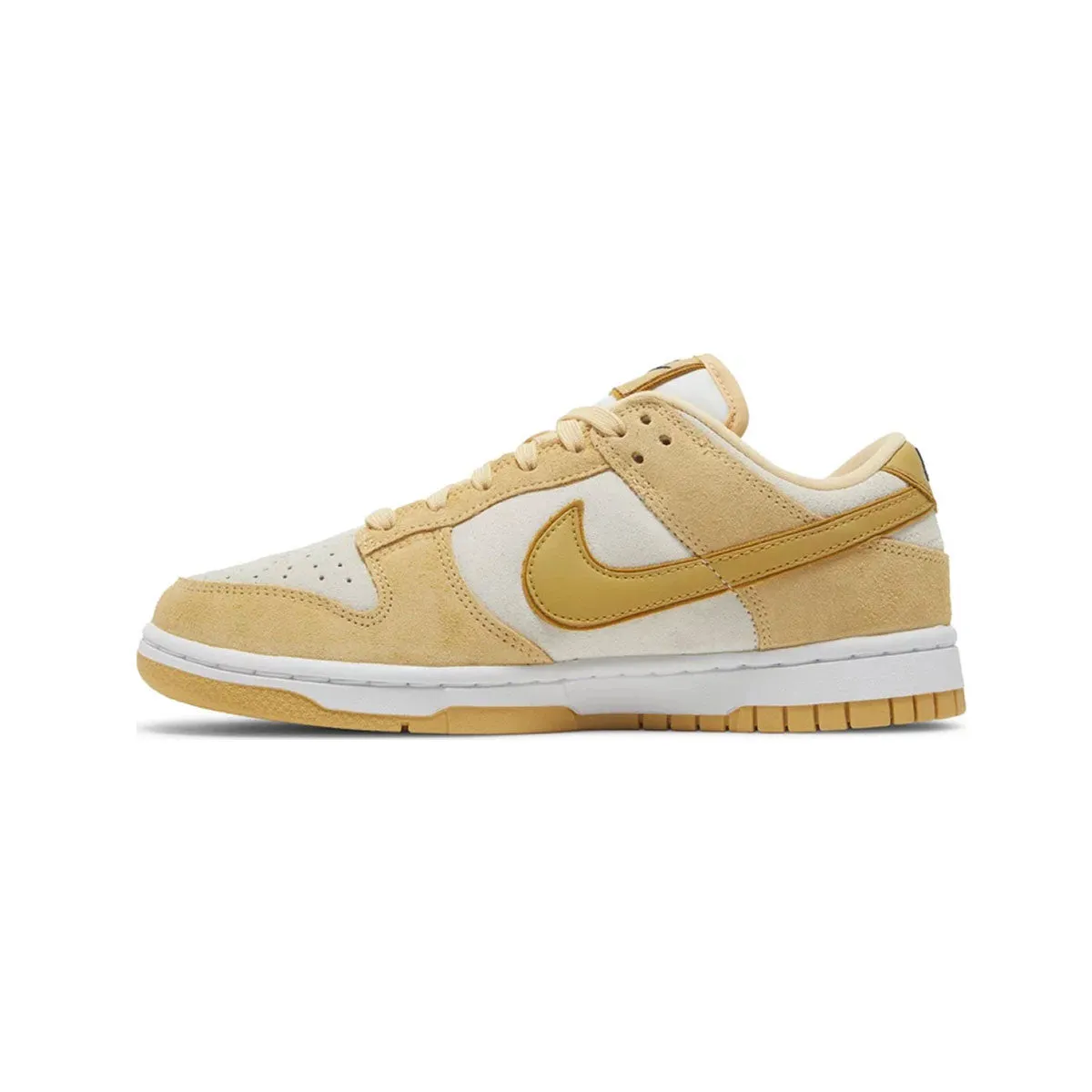 Nike Women's Dunk Low Celestial Gold Suede