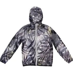 O8 Lifestyle Men's Max Print Packable Rain Jacket, Palm Print