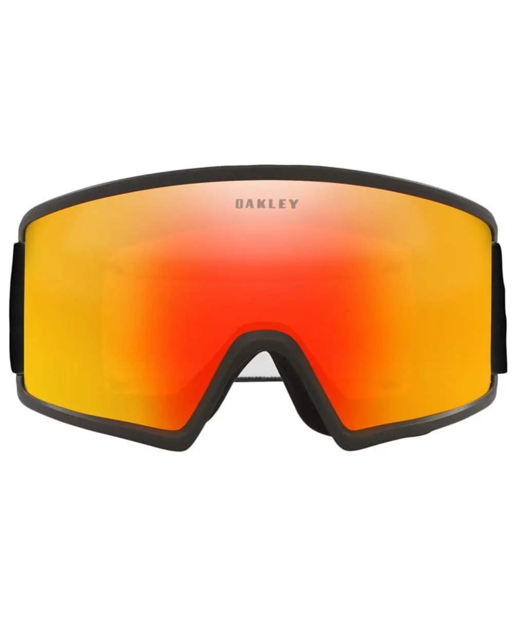 Oakley Target Line L Snow Goggles - Matte Black - Fire Iridium Lens