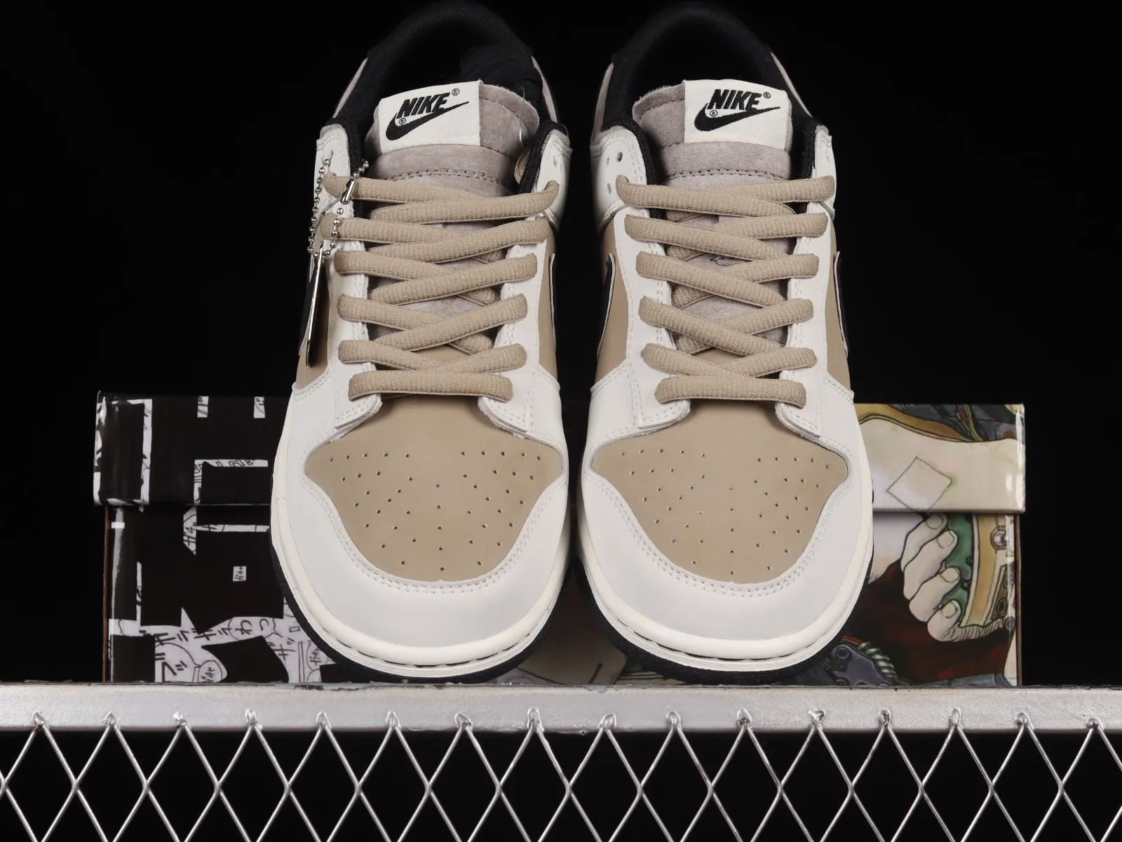 Otomo Katsuhiro x Nike SB Dunk Low Steamboy OST Khaki Black LF0039-037