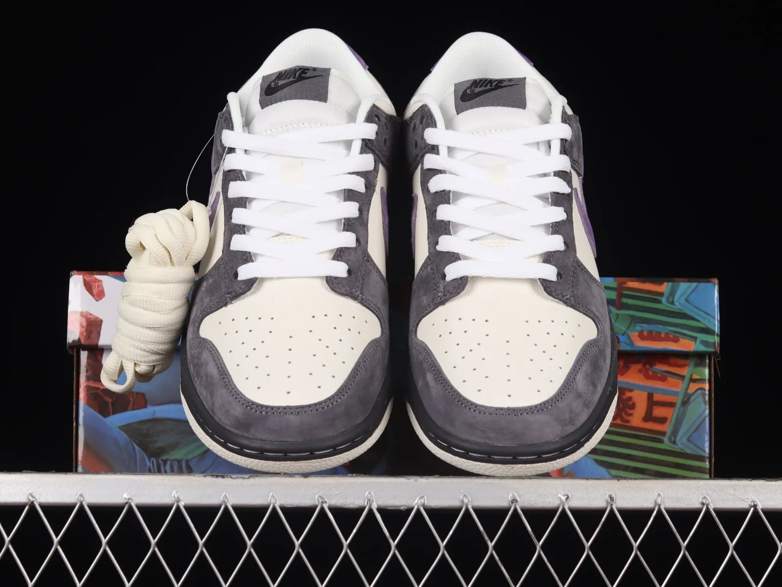 Otomo Katsuhiro x Nike SB Dunk Low Steamboy OST Purple Grey White UT7790-332