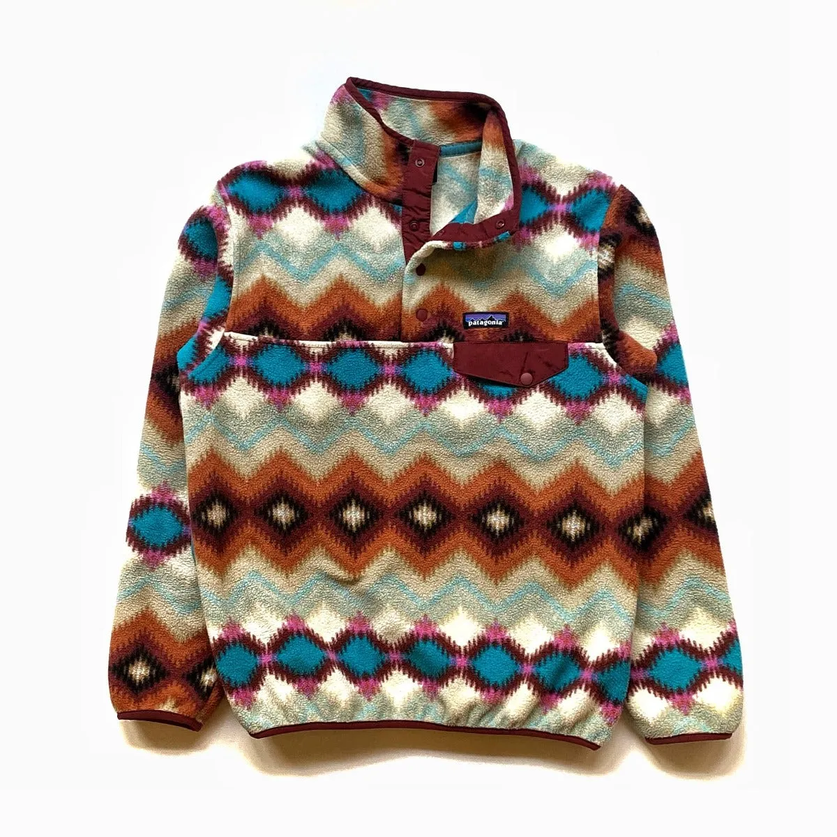 Patagonia Fall 2016 Aztec Print Snap-T Synchilla Fleece