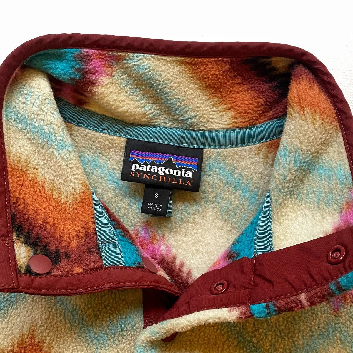 Patagonia Fall 2016 Aztec Print Snap-T Synchilla Fleece