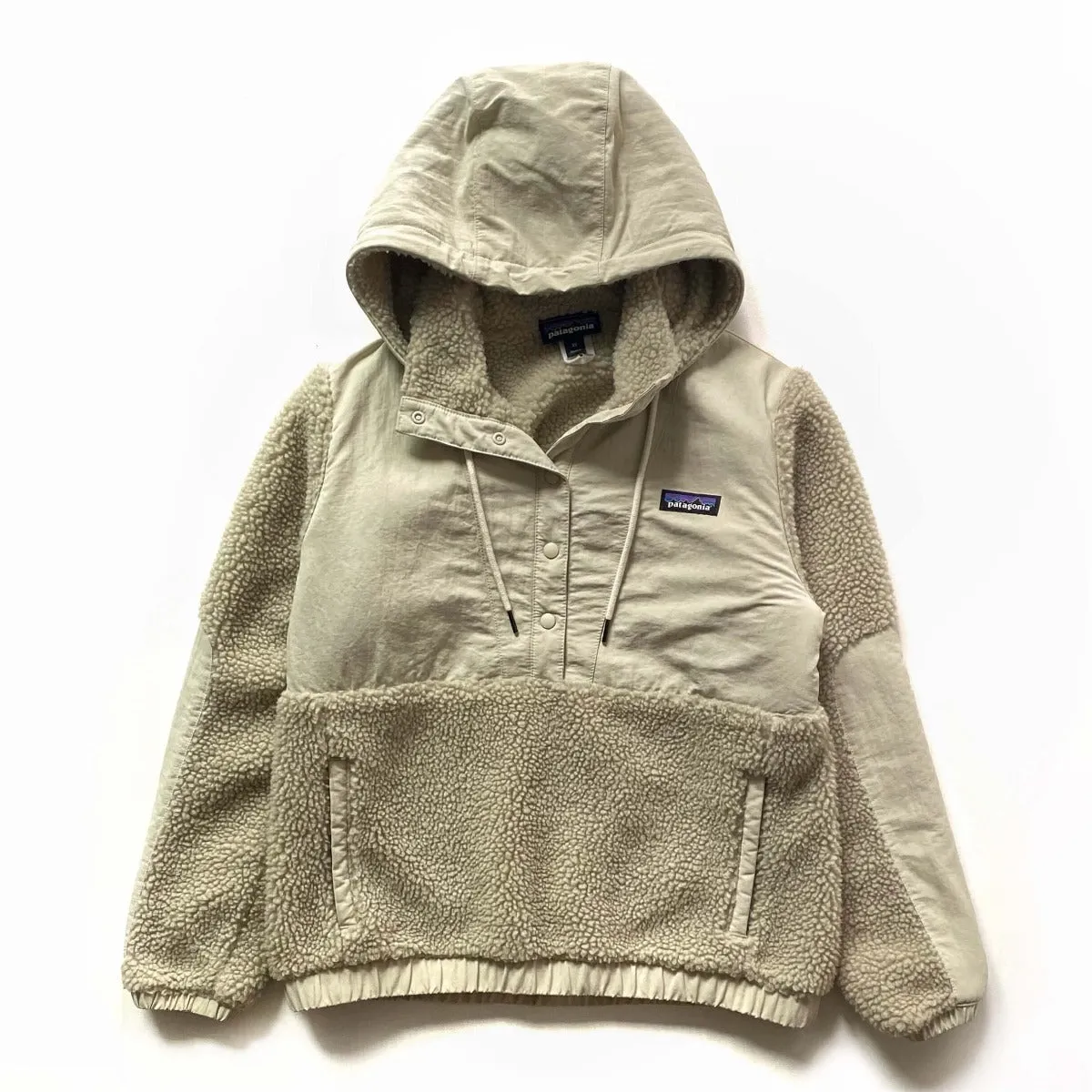 Patagonia Fall '20 Cream Shelled Retro X Fleece Pullover